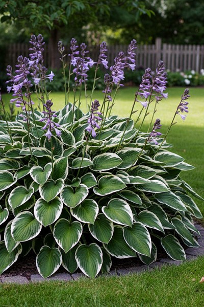 Francee Hosta Lily - 6 Pack of 1 Gallon Pots